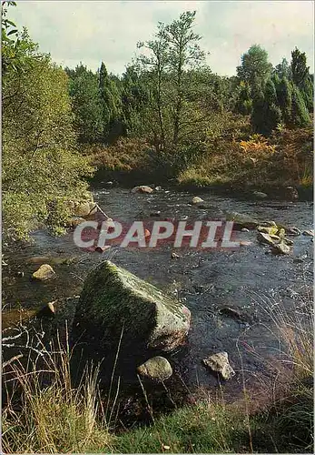 Moderne Karte Image du Limousin Nombreaux sont les ruisseaux qui se faufilent a travers la campagne verdoyante