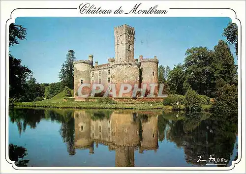 Cartes postales moderne Chateau de Montbrun Haute Vienne xii et xv siecles