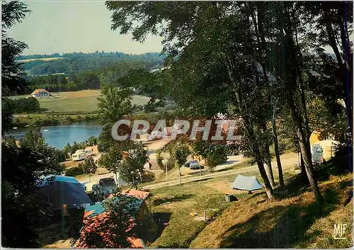 Cartes postales moderne Bujaleuf Hte Vienne Le terrain de camping et le Lac