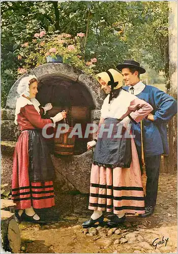 Cartes postales moderne Folklore de France Le Limousin Groupe folklorique