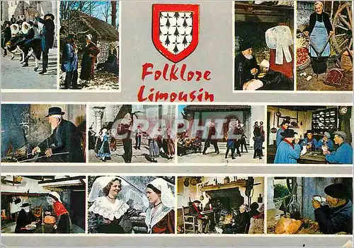 Cartes postales moderne Folklore Limousin