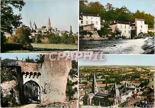 Moderne Karte Le Dorat Hte Vienne Vue Generale