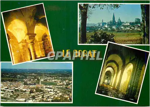 Cartes postales moderne La Basse Marche Le Dorat Haute Vienne Vue Generale La Collegiate