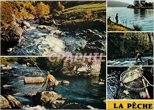 Moderne Karte La Peche Aixe sur Vienne Haute Vienne