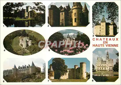 Cartes postales moderne Chateaux En Haute Vienne