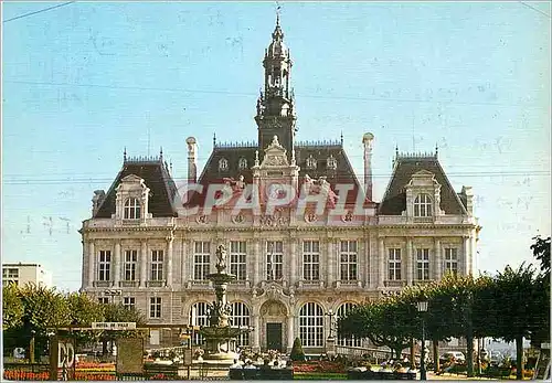 Moderne Karte Limoges Hte Vienne L Hotel de Ville Place Leon Betoulle