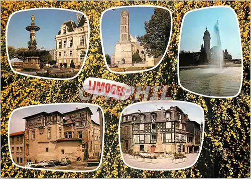 Cartes postales moderne Limoges Hte Vienne Capitale des Arts du Feu Porcelaines depuis le xvii siecle
