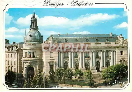 Cartes postales moderne Limoges Capitale des arts du feu Porcelaines depuis le xviii siecle Emaux des le xii siecle La P