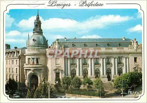 Moderne Karte Limoges Capitale des arts du feu Porcelaines depuis le xviii siecle Emaux des le xii siecle La P