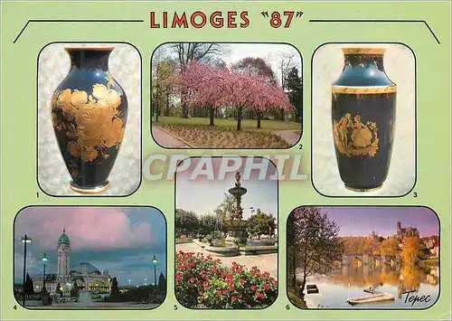Cartes postales moderne Limoges Capitale mondiale de la Porcelaine