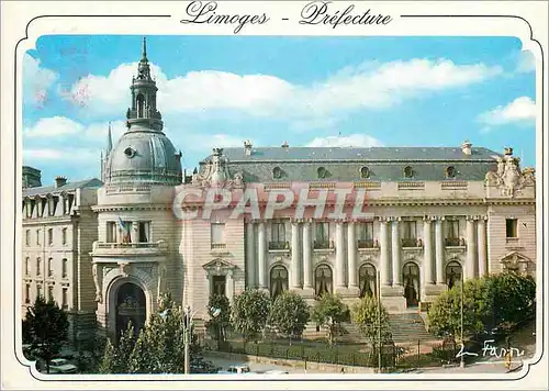 Cartes postales moderne Limoges Haute Vienne Capitale des arts de feu Porcelaines depuis le xviii siecle Emaux des le xi