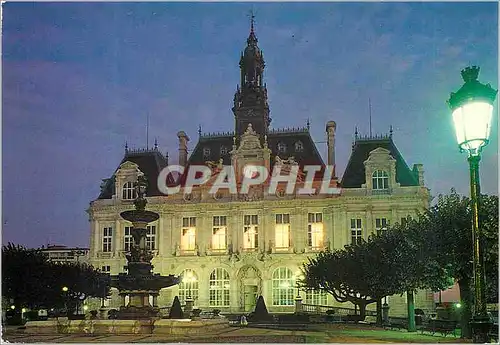 Moderne Karte Capitale de la Porcelaine Limoges Haute Vienne L Hotel de Ville superbe edifice se style