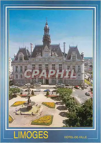 Cartes postales moderne Limoges Haute Vienne L Hotel de Ville