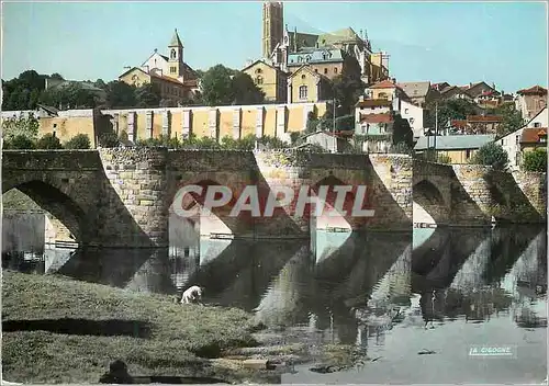 Cartes postales moderne Limoges Haute Vienne Le Pont St Etienne et l Abbessaille