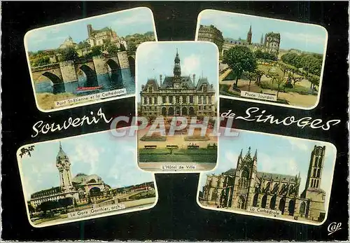 Cartes postales moderne Souvenir de Limoges