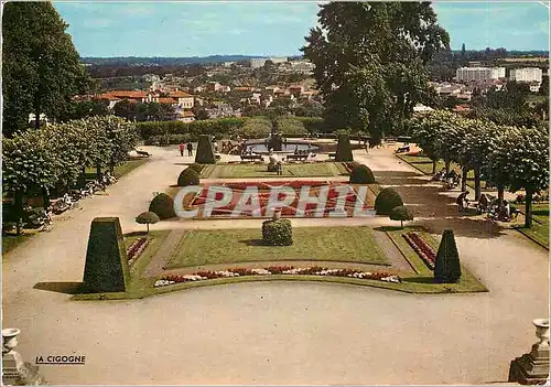Cartes postales moderne Limoges Haute Vienne Les jardins de l Eveche