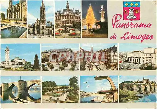 Cartes postales moderne Limoges Hte Vienne Panorama de Limoges