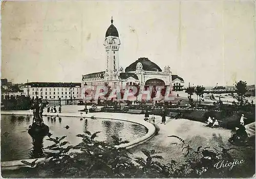 Moderne Karte Limoges La Gare et les Jardins