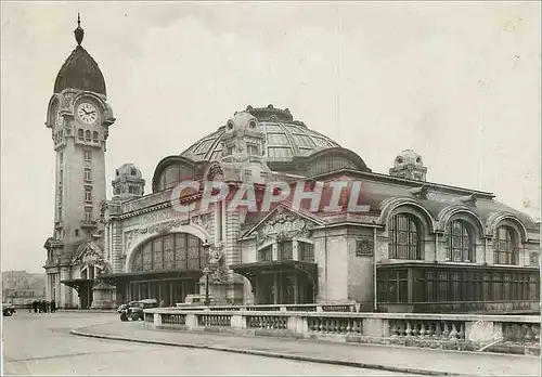 Moderne Karte Limoges H V La gare monumentale