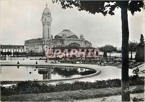 Cartes postales moderne Limoges Haute Vienne La Gare de Benedictins et les Jardins