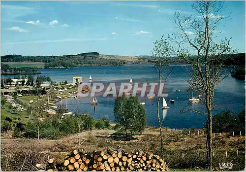 Moderne Karte Limousin Pittoresque Pres de Peyrat le Chateau le lac de Vassivieres l un des plus beaux du Limo