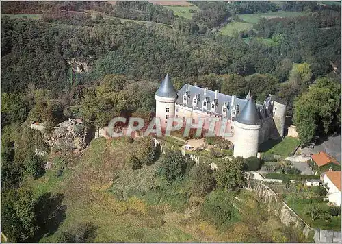 Moderne Karte Rochechouart Haute Vienne Chateau xiii et xv siecles