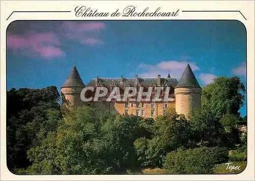 Cartes postales moderne Rochechouart Hte Vienne Chateau xiii et xv siecles