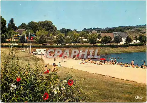 Cartes postales moderne St Yrieix La Perche Haute Vienne Le camping et le Plan de eau
