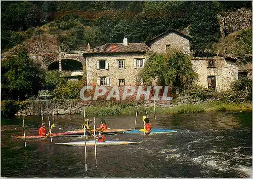 Moderne Karte Vassiviere en Limousin Premiere station de Tourisme rural Un des plus grands lacs de France dans