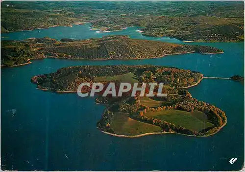 Cartes postales moderne Vassiviere en Limousin Lac artificiel Retenue d eau Vue generale a aerienne