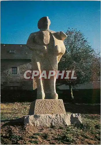 Moderne Karte Vassiviere en Limousin  Pierre Digan Granit Ile aux pierres