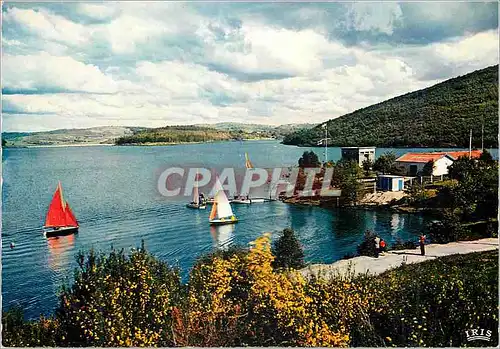 Moderne Karte Le Limousin Pittoresque Pres de Peyrat Le Chateau Le Lac de Vassiviere l un des plus beaux du Li