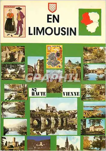Cartes postales moderne En Limousin Promenade a travers la Haute Vienne