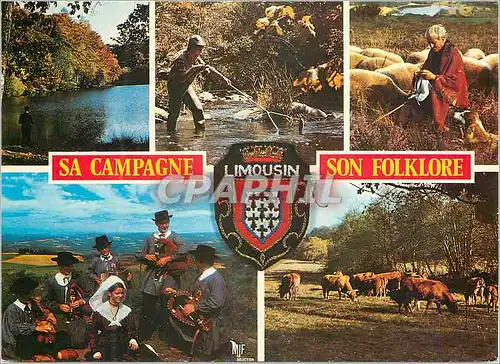 Cartes postales moderne Le Limousin sa campagne son folklore