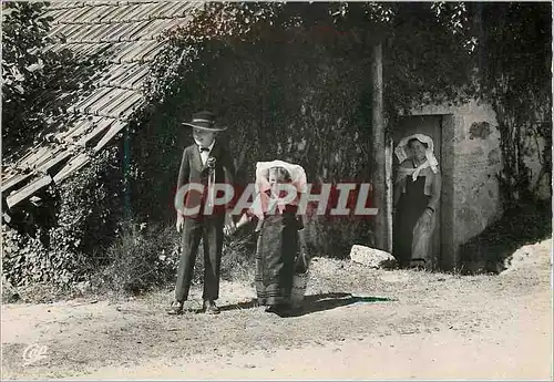 Cartes postales moderne En Limousin Folklore Enfants