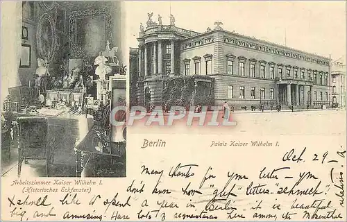 Cartes postales Berlin Palais Kaiser Wilhelm I