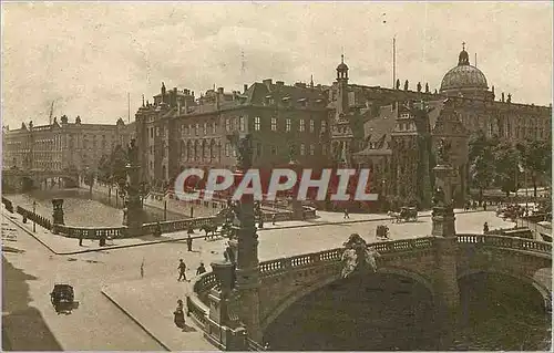 Cartes postales Berlin Konigl Schloss mit der Kaiser Wilhelm