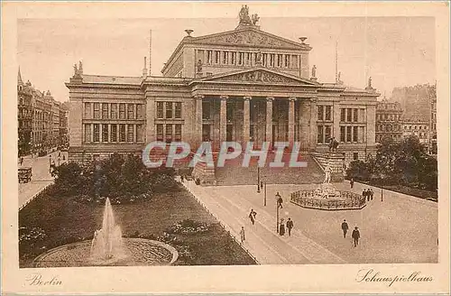 Cartes postales Berlin Schausspielhaus