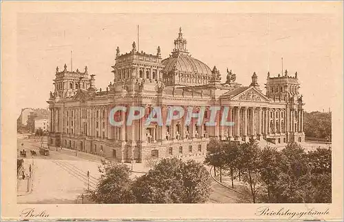 Cartes postales Berlin Reichstagsgebaude
