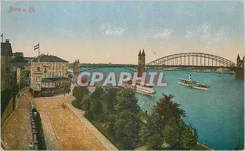 Cartes postales Bonn a Rh Bateau