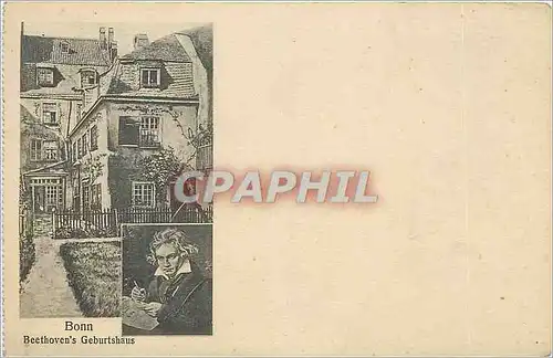 Cartes postales Bonn Beethovens Gebursthaus