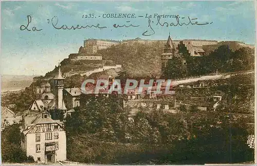 Cartes postales Coblence La Forteresse