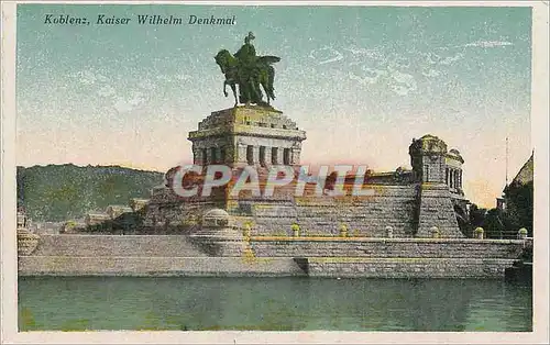 Cartes postales Koblenz Kaiser Wilhelm Denkmal