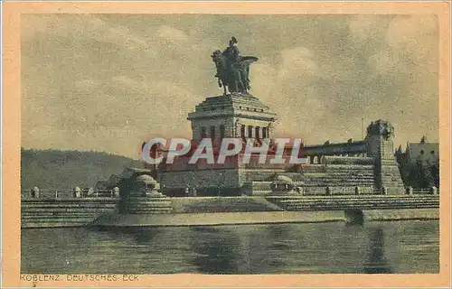 Cartes postales Koblenz Deutsches Ek