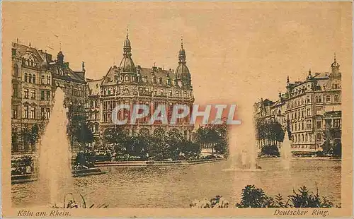 Cartes postales Koln am Rhein Deutscher Ring