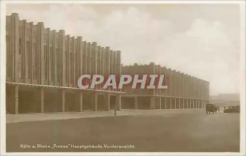 Cartes postales Koln a Rhein Pressa Hauptgebaude Vorderansicht