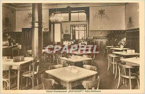 Cartes postales Hotel Restaurant Ratshof Koln Mulheim