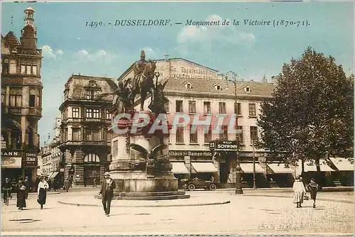 Cartes postales Dusseldorf Monument de la Victoire