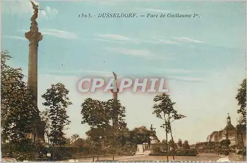 Cartes postales Dusseldorf Parc de Guillaume