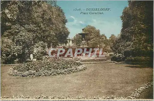 Cartes postales Dusseldorf Place Cornelius
